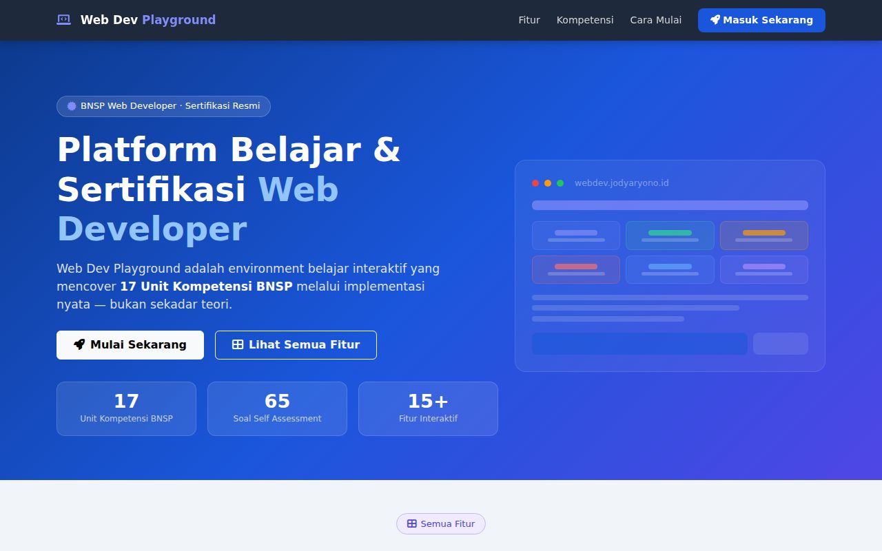 Web Development Aplikasi